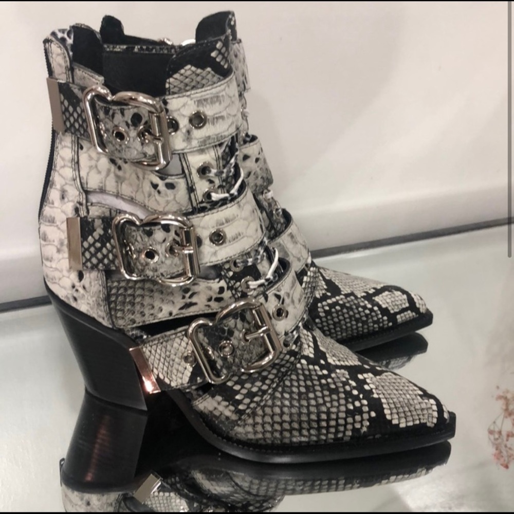 Jeffrey Campbell Careres 🐍 Skin Boot